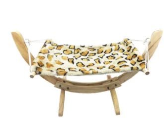 Cat Hammock, Solid Wood Bed, Pet Supplies