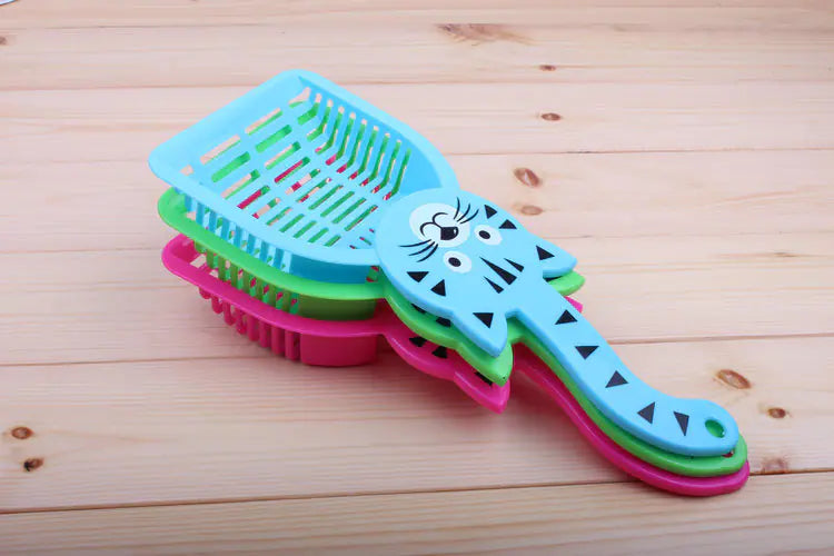 Cat-Shaped Pet Litter Scoop for Pet Supplies