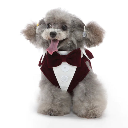 Dog Tuxedo Dress for Pet Supplies and Clothing