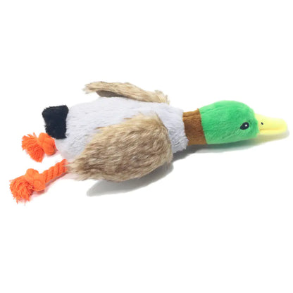 Plush Sound Duck Dog Toy